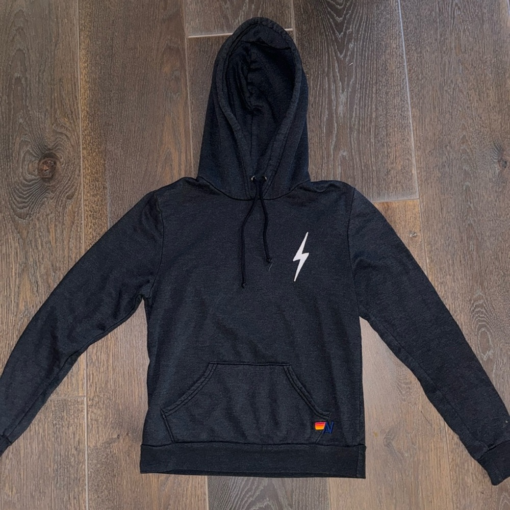 Aviator Nation Dark Grey Pullover Sweatshirt (size S)